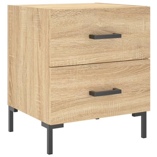 Bedside Cabinet Sonoma Oak 40x35x47.5 cm Engineered Wood