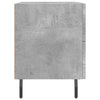 Bedside Cabinet Concrete Grey 40x35x47.5 cm Engineered Wood