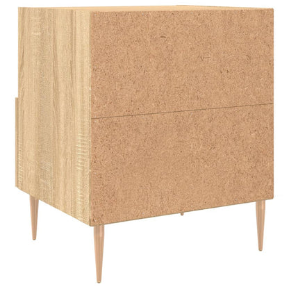 Bedside Cabinets 2 pcs Sonoma Oak 40x35x47.5 cm Engineered Wood