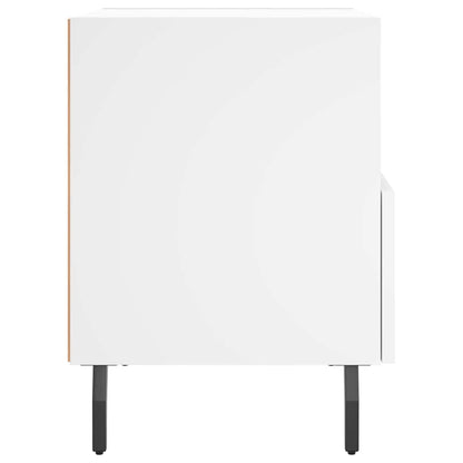 Bedside Cabinets 2 pcs White 40x35x47.5 cm Engineered Wood
