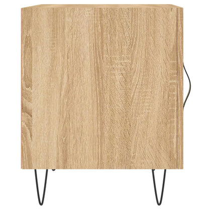 Bedside Cabinets 2 pcs Sonoma Oak 40x40x50 cm Engineered Wood