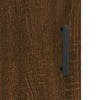Bedside Cabinet Brown Oak 40x40x50 cm Engineered Wood