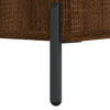 Bedside Cabinet Brown Oak 40x40x50 cm Engineered Wood
