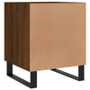 Bedside Cabinet Brown Oak 40x40x50 cm Engineered Wood