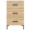 Bedside Cabinet Sonoma Oak 40x40x66 cm Engineered Wood