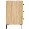 Bedside Cabinet Sonoma Oak 40x40x66 cm Engineered Wood