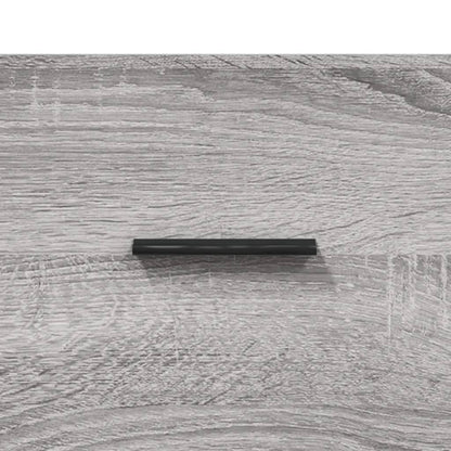 Bedside Cabinet Grey Sonoma 40x40x66 cm Engineered Wood