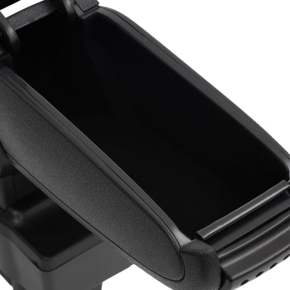 Car Armrest Black 12x37x(31-48) cm ABS