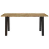 Dining Table 150x90x75 cm Solid Wood Acacia