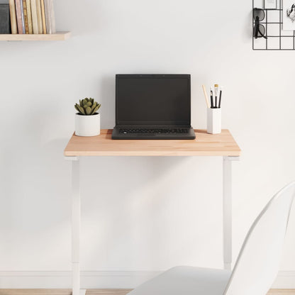 Table Top 60x40x1.5 cm Rectangular Solid Wood Beech