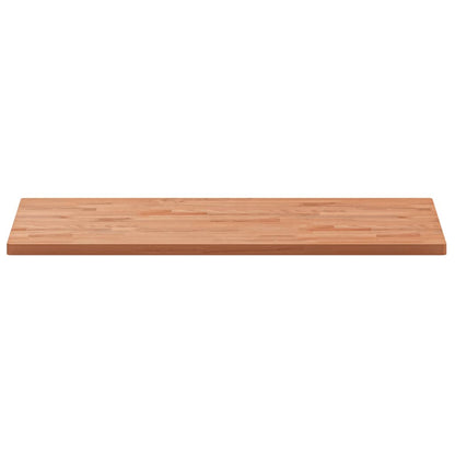 Table Top 100x50x2.5 cm Rectangular Solid Wood Beech
