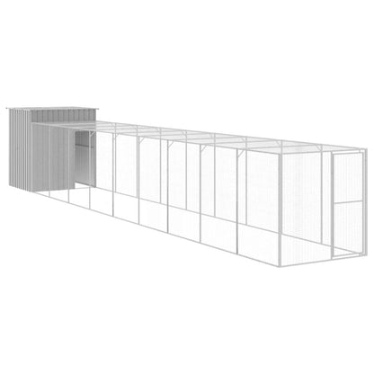 Chicken Cage | Light Grey | Galvanised Steel | Large | Durable