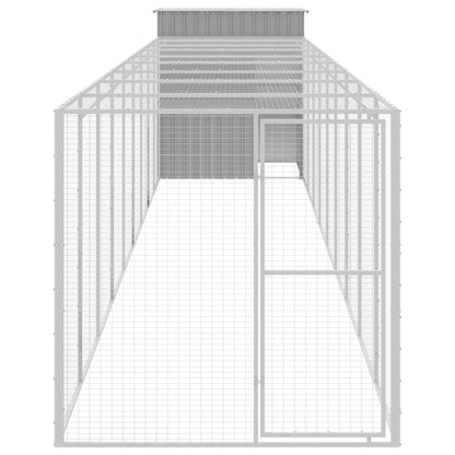 Chicken Cage | Light Grey | Galvanised Steel | Large | Durable