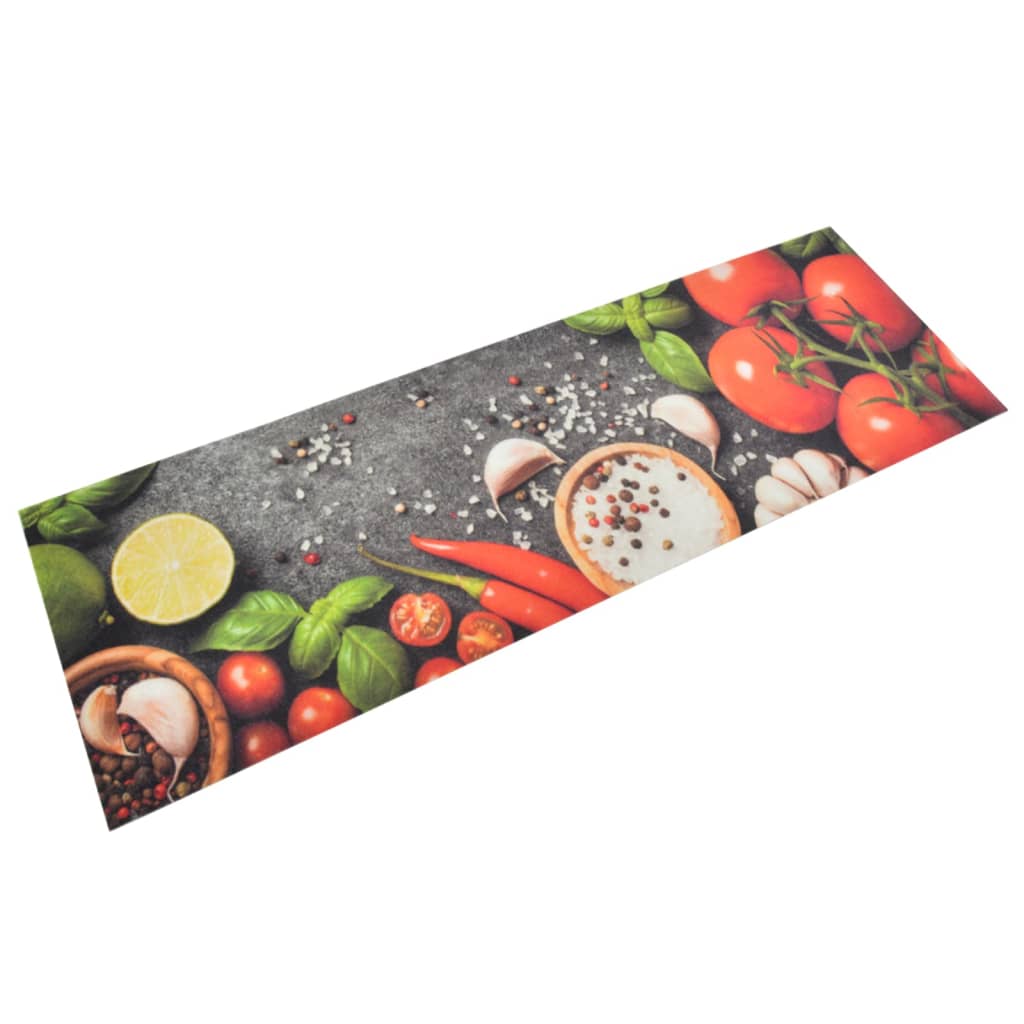 Kitchen Rug | Multicolour | Velvet (100% polyamide) | 60 x 180 cm