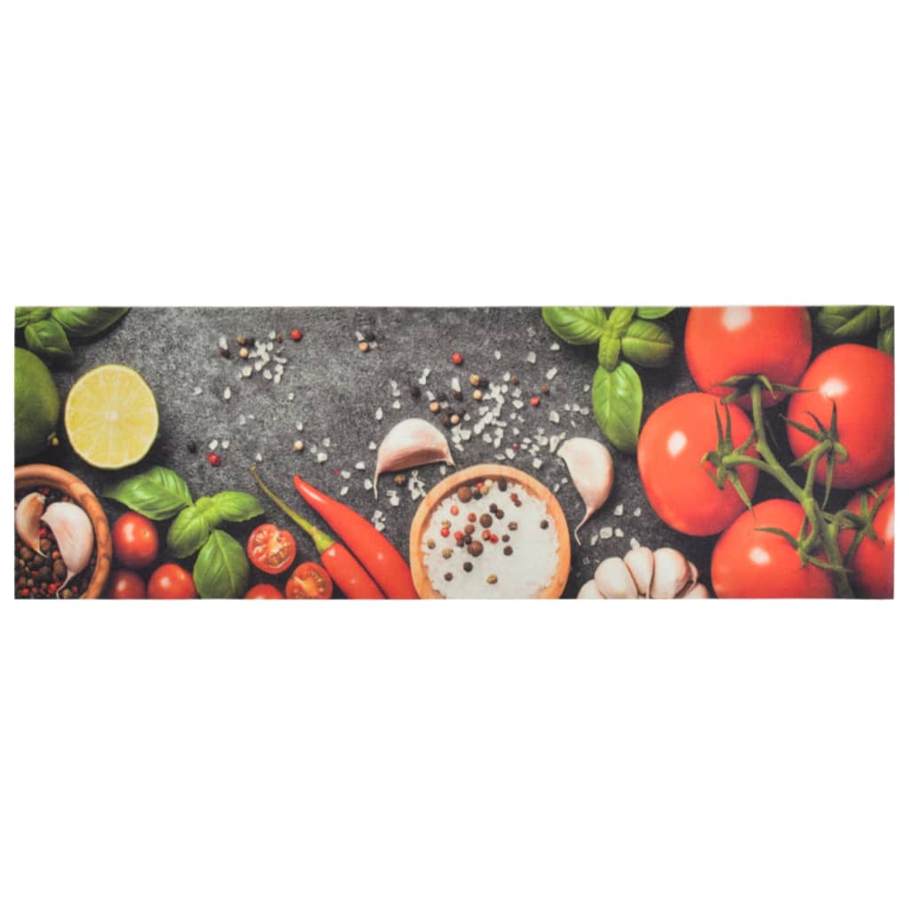 Kitchen Rug | Multicolour | Velvet (100% polyamide) | 60 x 180 cm