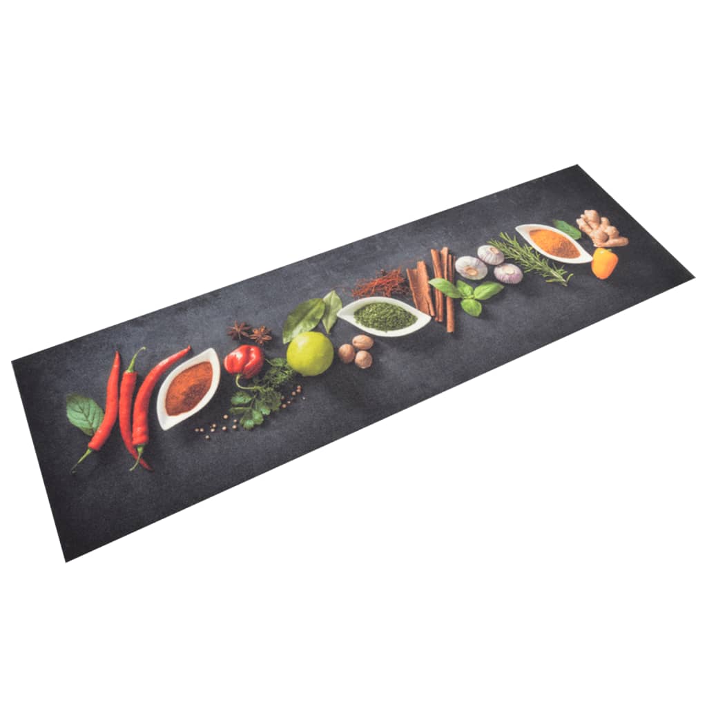 Kitchen Rug | Multicolour | Velvet (100% polyamide) | 45x150 cm