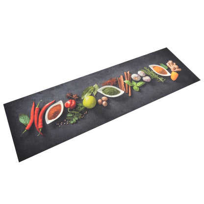Kitchen Rug | Multicolour | Velvet (100% polyamide) | 45x150 cm