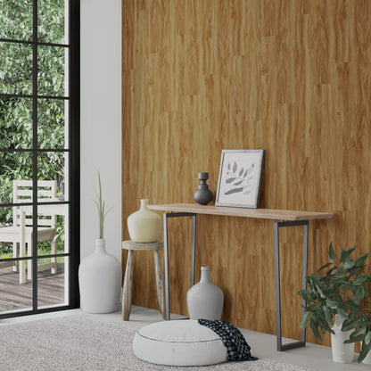 Wall Panels Wood Look Brown PVC 4,12 m²