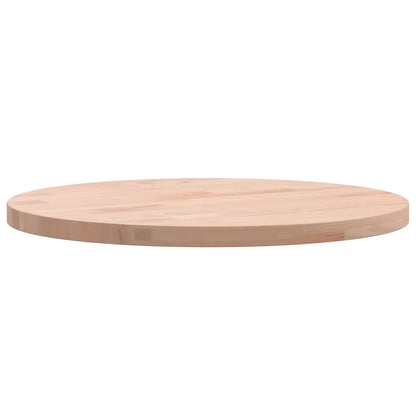 Table Top Ø30x1.5 cm Round Solid Wood Beech