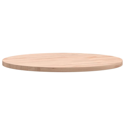 Table Top Ø40x1.5 cm Round Solid Wood Beech