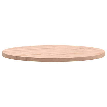 Table Top Ø40x1.5 cm Round Solid Wood Beech