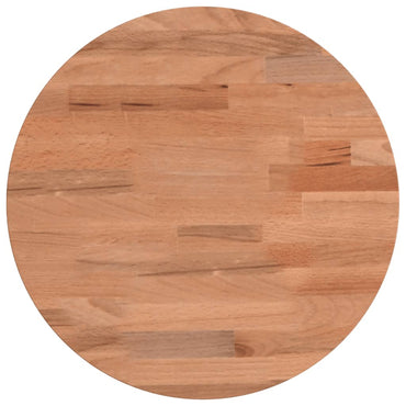 Table Top Ø30x1.5 cm Round Solid Wood Beech