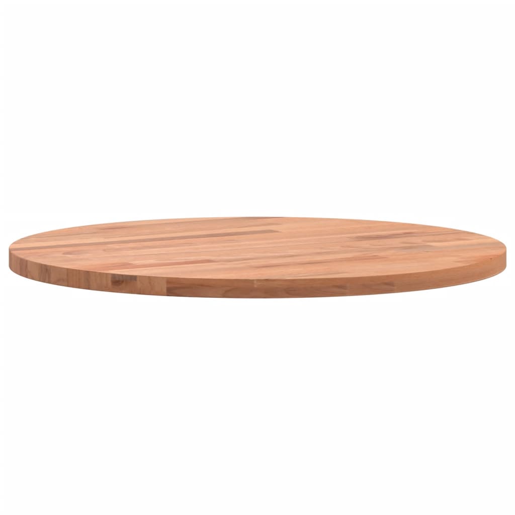 Table Top Ø40x1.5 cm Round Solid Wood Beech