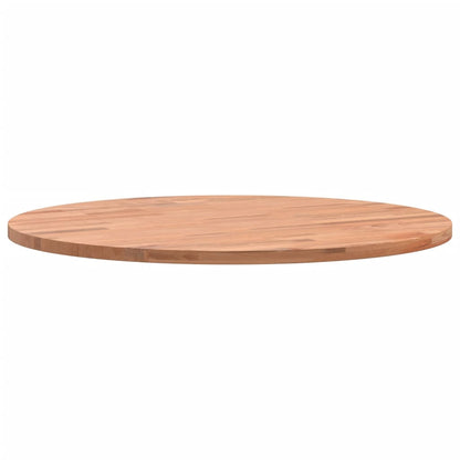 Table Top Ø50x1.5 cm Round Solid Wood Beech