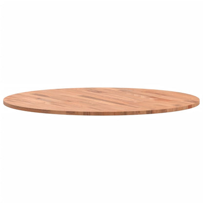 Table Top Ø80x1.5 cm Round Solid Wood Beech