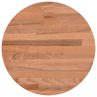 Table Top Ø30x2.5 cm Round Solid Wood Beech