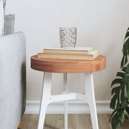 Table Top Ø30x4 cm Round Solid Wood Beech