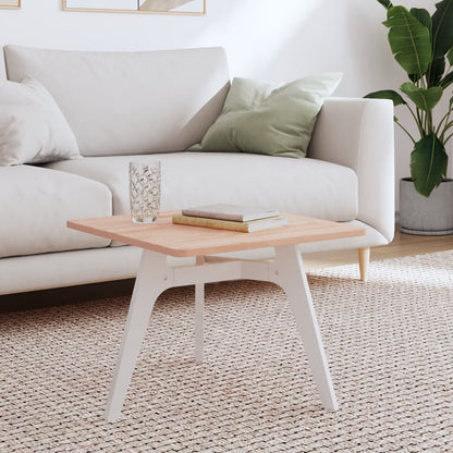 Table Top 50x50x1.5 cm Square Solid Wood Beech