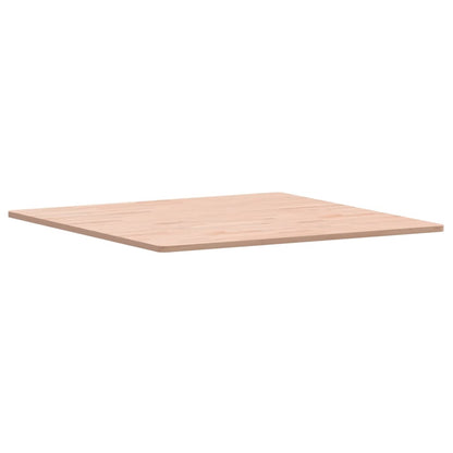 Table Top 80x80x1.5 cm Square Solid Wood Beech