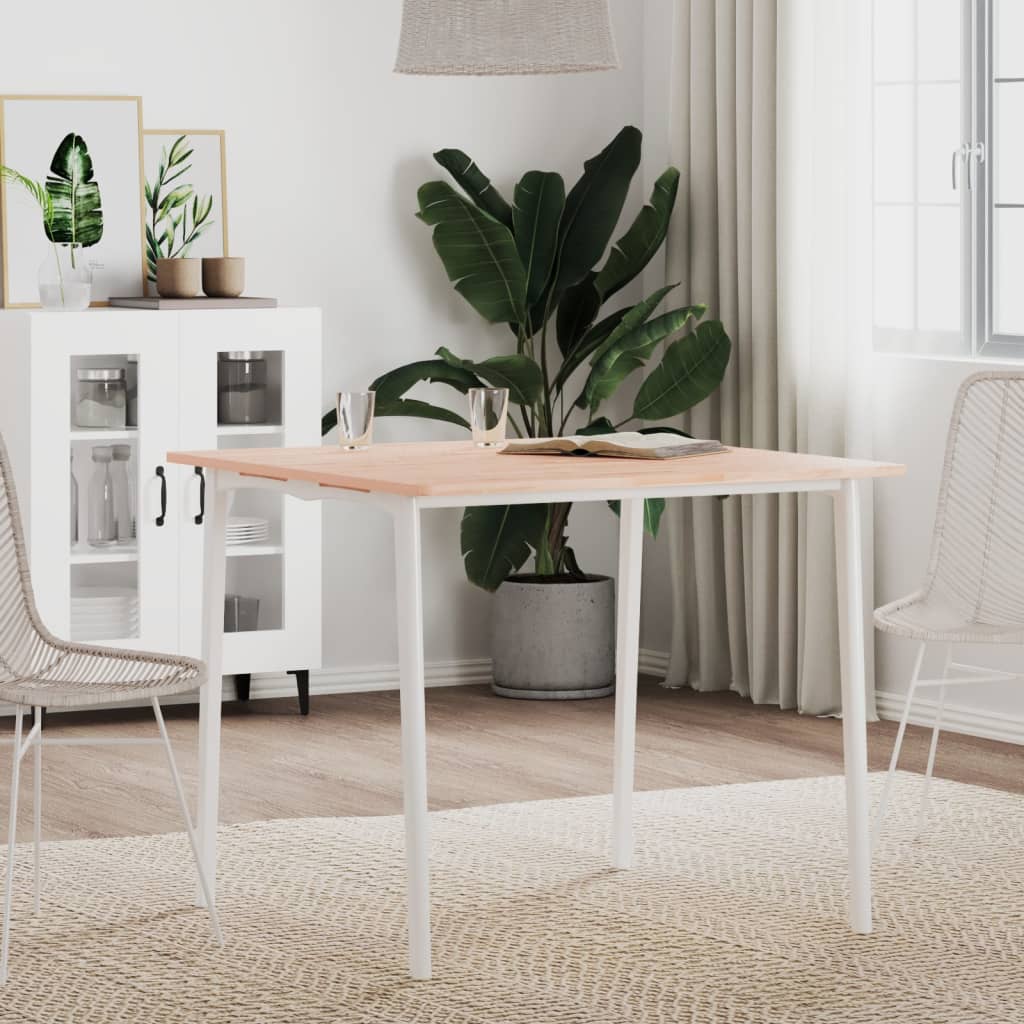 Table Top 80x80x1.5 cm Square Solid Wood Beech