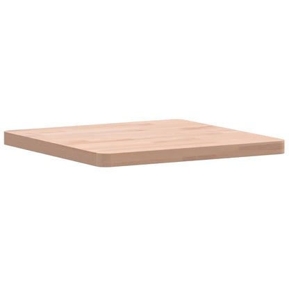 Table Top 40x40x2.5 cm Square Solid Wood Beech