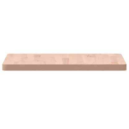 Table Top 50x50x2.5 cm Square Solid Wood Beech