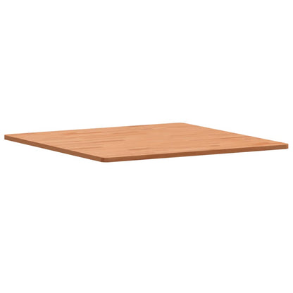 Table Top 70x70x1.5 cm Square Solid Wood Beech