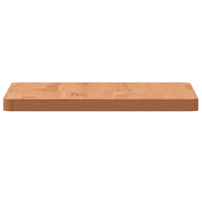 Table Top 40x40x2.5 cm Square Solid Wood Beech