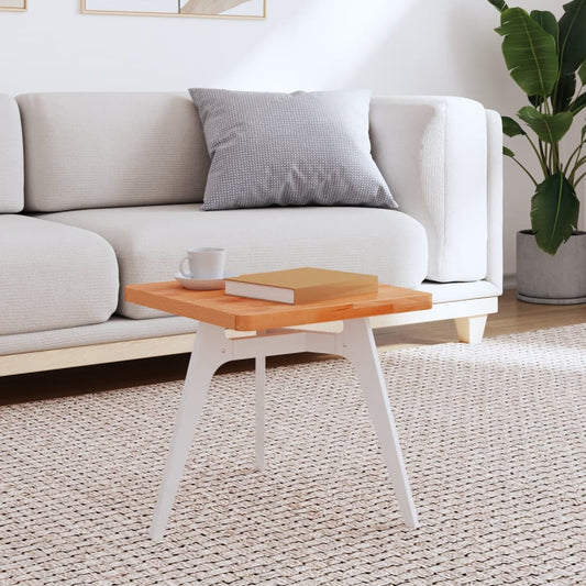 Table Top 40x40x2.5 cm Square Solid Wood Beech