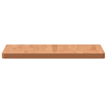Table Top 50x50x2.5 cm Square Solid Wood Beech