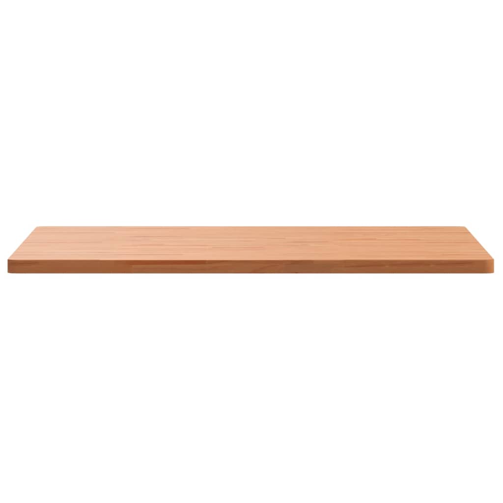 Table Top 90x90x2.5 cm Square Solid Wood Beech