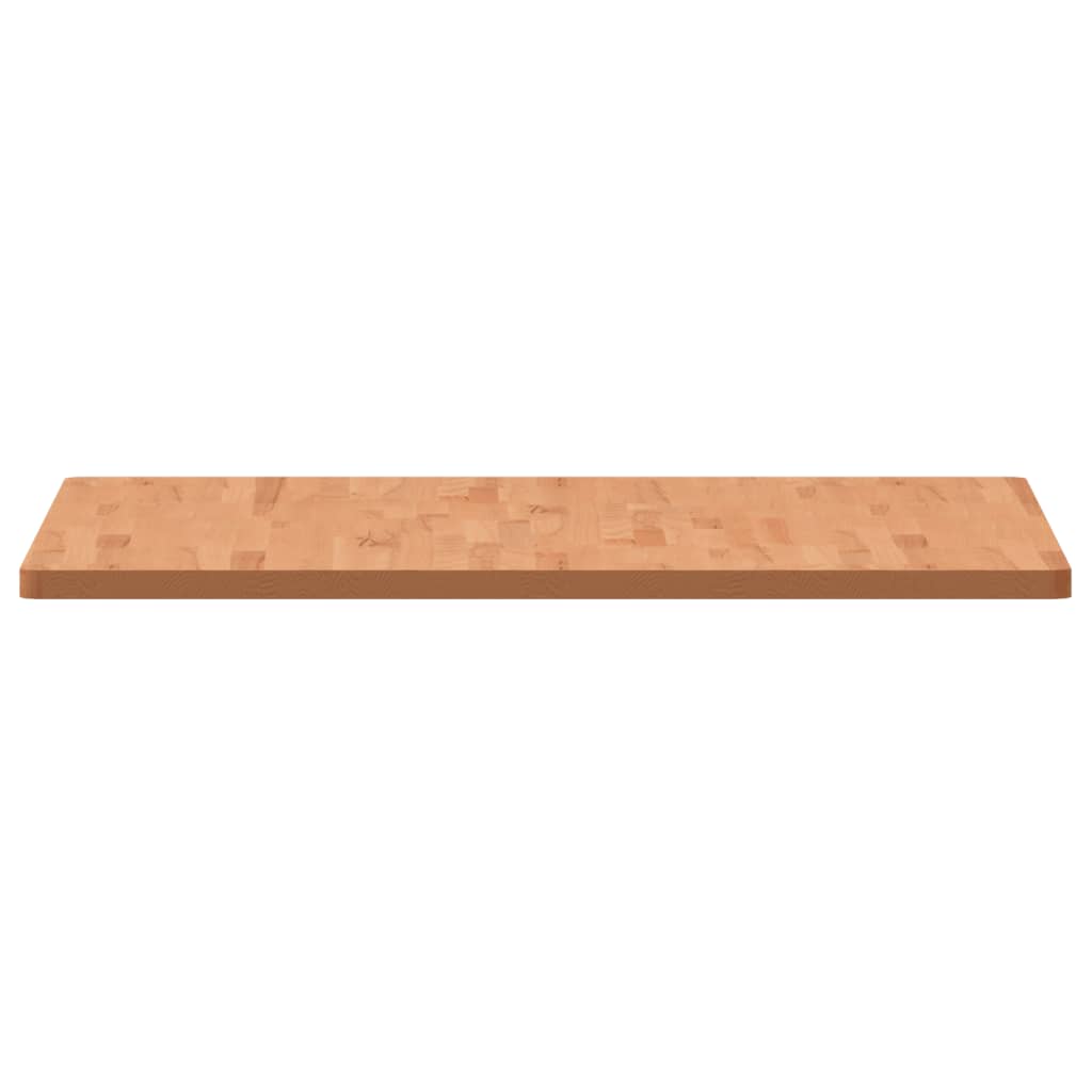 Table Top 90x90x2.5 cm Square Solid Wood Beech
