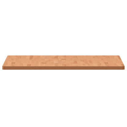 Table Top 90x90x2.5 cm Square Solid Wood Beech