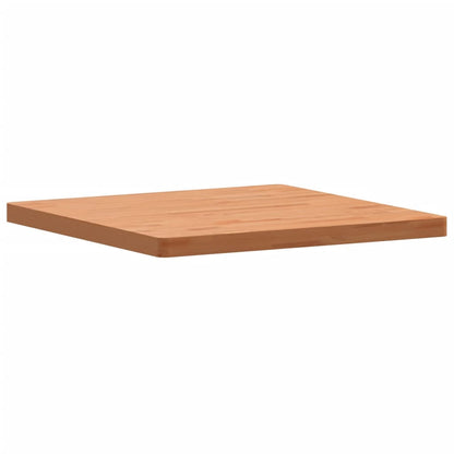 Table Top 70x70x4 cm Square Solid Wood Beech