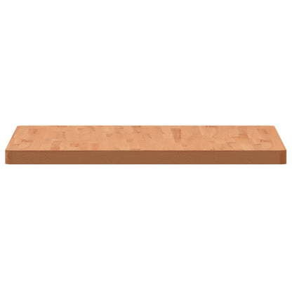 Table Top 80x80x4 cm Square Solid Wood Beech