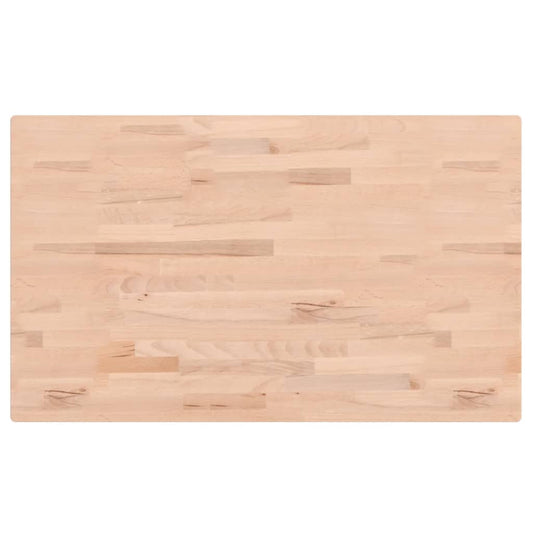 Bathroom Countertop 100x60x1.5 cm Solid Wood Beech