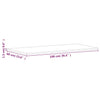 Bathroom Countertop 100x60x1.5 cm Solid Wood Beech