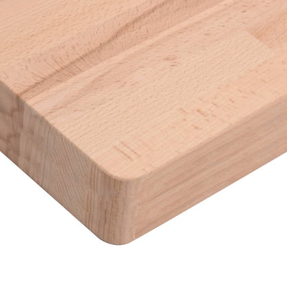 Bathroom Countertop 100x60x4 cm Solid Wood Beech
