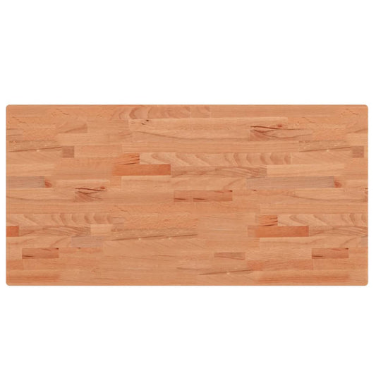Bathroom Countertop 100x50x2.5 cm Solid Wood Beech
