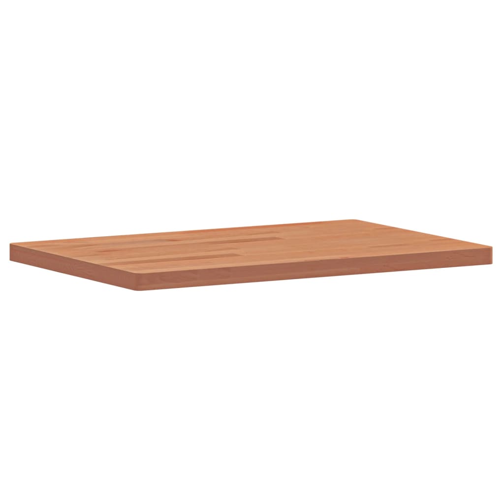 Bathroom Countertop 60x40x2.5 cm Solid Wood Beech